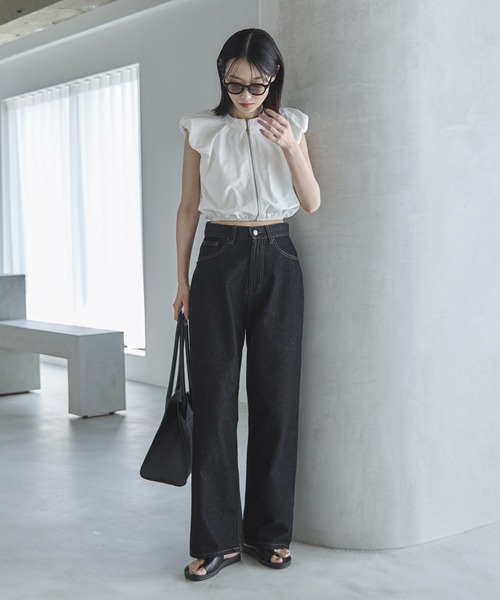 feepur(フェピュール)の「ロングハンドルボストンバッグ(ボストンバッグ・レディース・ブラック・FREE)」の17枚目の写真