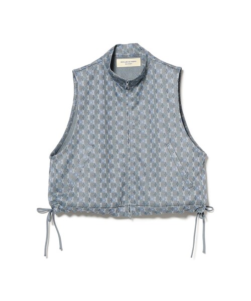 BEAMS BOY（ビームスボーイ）の「ポリエステル ジャガード ベスト（ベスト・レディース・ネイビー/ブラウン・ONE SIZE）」の22枚目の写真