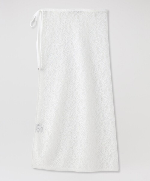 LOVELESS(ラブレス)の「レースラップスカート(スカート・レディース・オフホワイト/ブラック・36)」の12枚目の写真