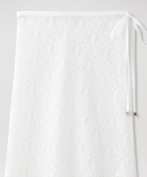 LOVELESS(ラブレス)の「レースラップスカート(スカート・レディース・オフホワイト/ブラック・36)」の13枚目の写真