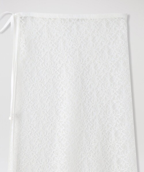 LOVELESS(ラブレス)の「レースラップスカート(スカート・レディース・オフホワイト/ブラック・36)」の14枚目の写真