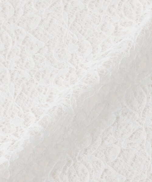 LOVELESS(ラブレス)の「レースラップスカート(スカート・レディース・オフホワイト/ブラック・36)」の18枚目の写真