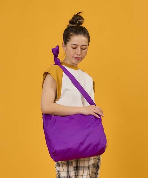 BURLAP OUTFITTER(バーラップアウトフィッター)の「PACKABLE CARRY 210 / パッカブルキャリー 210(ショルダーバッグ・メンズ・ブラック/パープル/ライム/ベージュ系その他・ONE SIZE)」の22枚目の写真