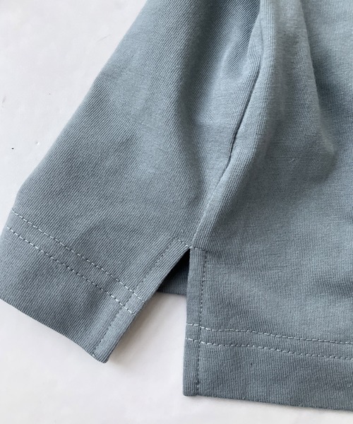 AS KNOW AS plus(アズノゥアズプラス)の「●おばけプリントと刺繍ロンT【UNISEX ITEM】(Tシャツ/カットソー・レディース・オフホワイト/オートミール/スミクロ/ブラック系/ホワイト系/ブルーグリーン・FREE)」の17枚目の写真