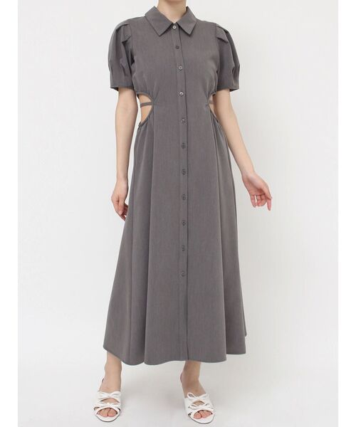 セール】ウエストオープンシャツワンピース（ワンピース）｜RESEXXY