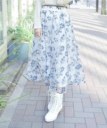 axes femme（アクシーズファム）の「フロッキーチュールスカート（スカート）」