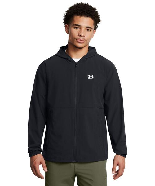 UNDER ARMOUR(アンダーアーマー)の「UAバイブウーブン ウインドブレーカー(ライフスタイル/メンズ)(その他アウター・メンズ・ブラック・M/L/2XL/XL/3XL/S)」の1枚目の写真