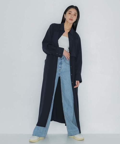 パブリックトウキョウワンピース 美品PUBLIC TOKYO・パブリックトウキョウ☆ハイネックギャザー