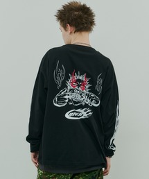 AIVER 16/-ウォッシュ天竺ロンT