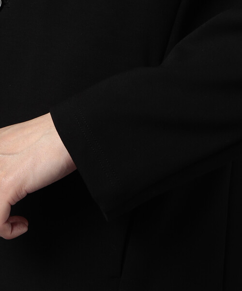 COMME CA MEN(コムサメン)の「【セットアップ対応】エアリークッションナイロンジャージー ジャケット(テーラードジャケット・メンズ・チャコールグレー/ブラック・M/L)」の16枚目の写真