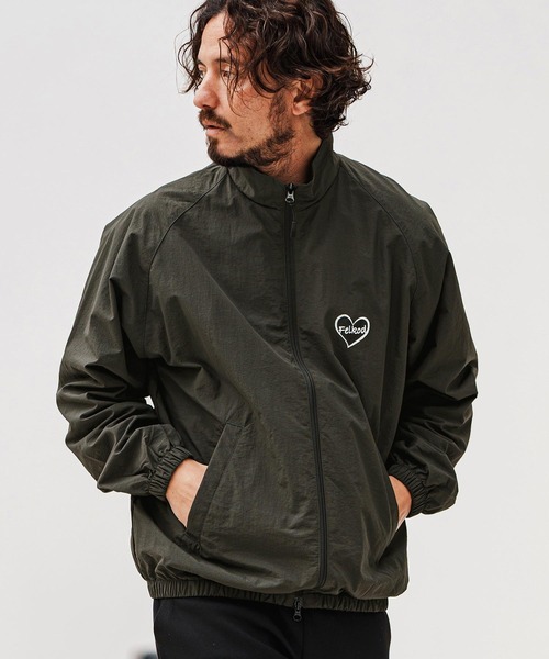 mj10566- Cotton Nylon Track Jacket トラックジャケット（ナイロン