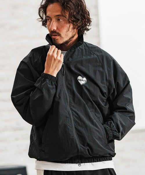 yardsale トラックジャケット ナイロンジャケット シェアパイピング トラックジャケット（ナイロンジャケット/ユニ