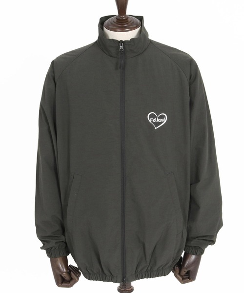 mj10566- Cotton Nylon Track Jacket トラックジャケット（ナイロン