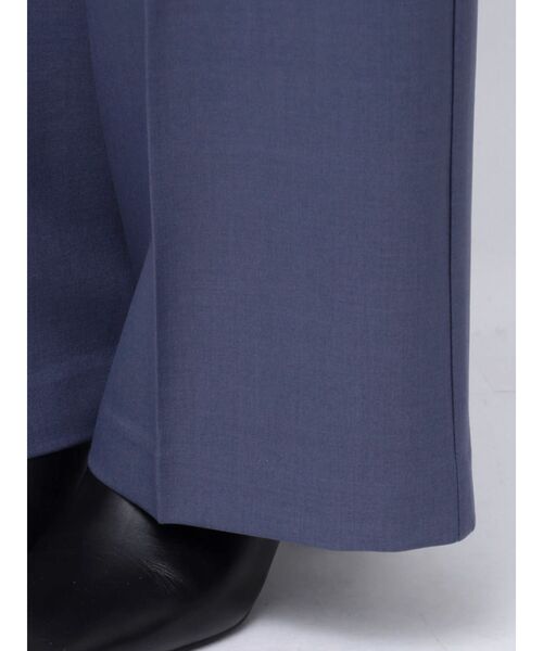 MURUA（ムルーア）の「フェイクレザーベルトハイウエストパンツ（その他パンツ・レディース・ブラック/グレー/ブルー・1/2）」の5枚目の写真