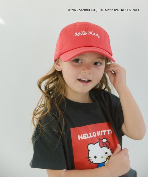 green label relaxing(グリーンレーベルリラクシング)の「【別注】<URBAMENT>SANRIO CHARACTERS Tシャツ / キッズ 100cm-130cm(Tシャツ/カットソー・キッズ・ライラック/ダークグレー・110cm/130cm/100cm/120cm)」の3枚目の写真