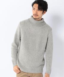 coen | 畦編みタートルネックニット(ニット/セーター)