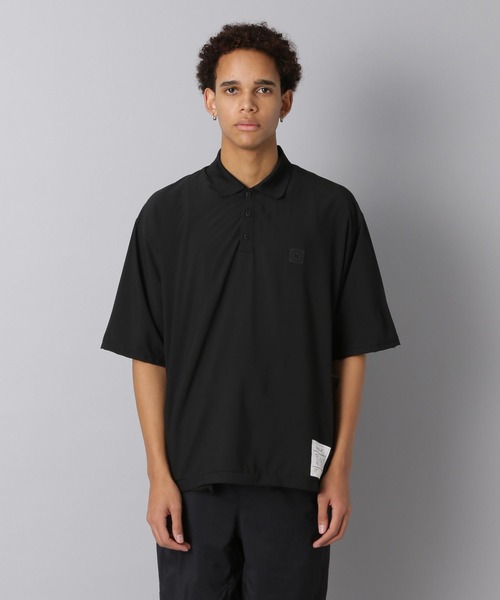 【極美品】BRIEFING ブラック ポロシャツ ストレッチ 近年モデル NUMERALS】ストレッチポロ(ポロシャツ)|NUMERALS(ヌメラルズ