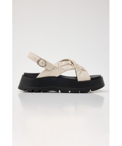 STACCATO（スタッカート）の「クロスベッセルサンダル（サンダル・レディース・ブラック/ホワイト・23cm/23.5cm/24cm/24.5cm/22.5cm）」の17枚目の写真