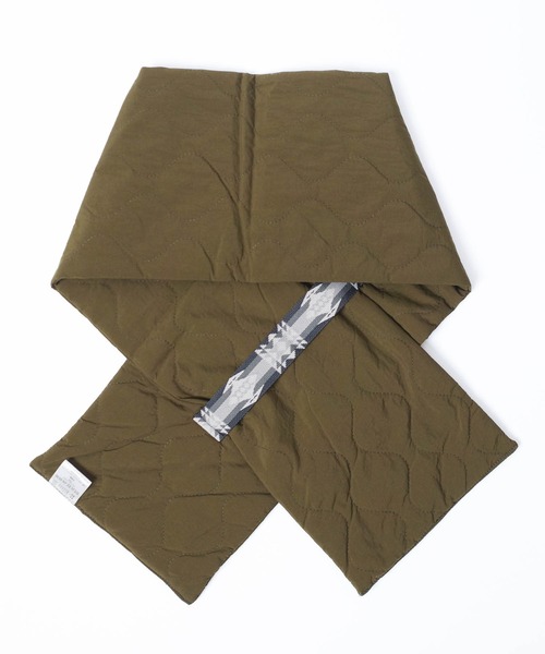 PENDLETON（ペンドルトン）の「【PE2】【PENDLETON/ペンドルトン】QUILTING MUFFLER キルティング マフラー（マフラー・レディース・オリーブドラブ/ブラック・FREE）」の14枚目の写真