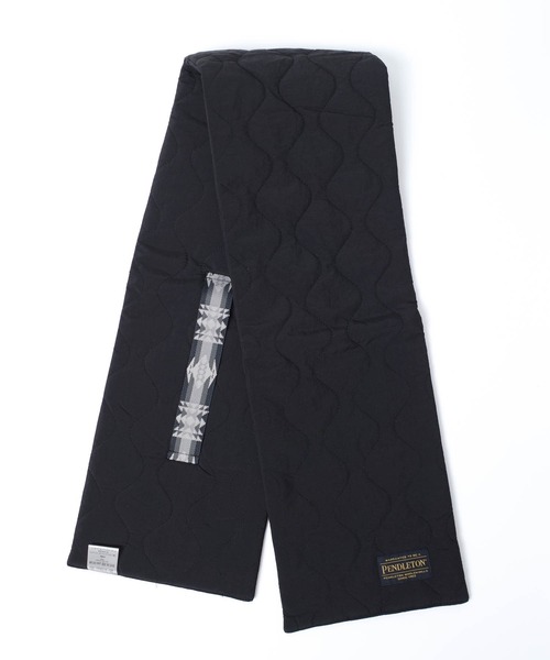 PENDLETON（ペンドルトン）の「【PE2】【PENDLETON/ペンドルトン】QUILTING MUFFLER キルティング マフラー（マフラー・レディース・オリーブドラブ/ブラック・FREE）」の6枚目の写真