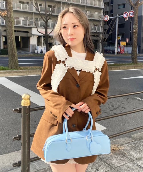 Narcissus（ナルシス）の「スエードテーラードジャケット（テーラード