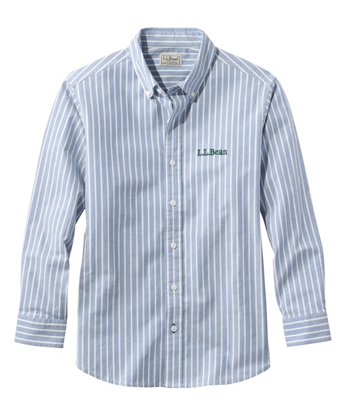 コンフォート・ストレッチ・オックスフォード・シャツ、長袖