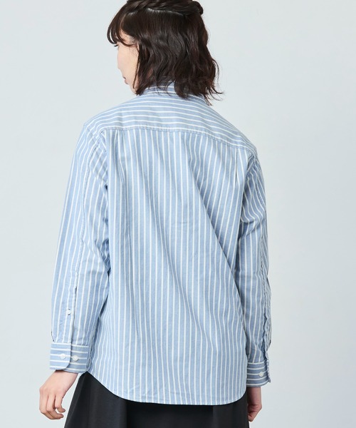 コンフォート・ストレッチ・オックスフォード・シャツ、長袖