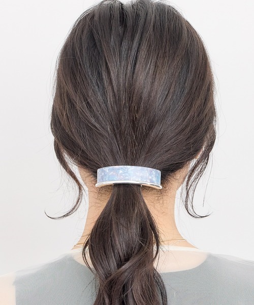 アセチメタルサイズレスバレッタ（バレッタ/ヘアクリップ