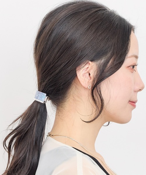 セール】アセチメタルサイズレスバレッタ（バレッタ/ヘア