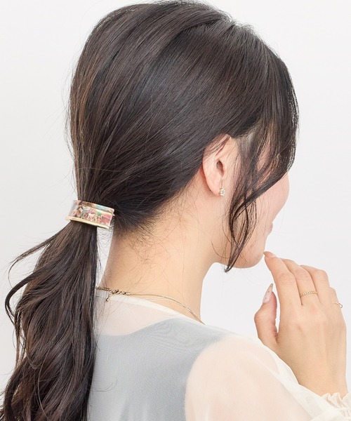 アセチメタルサイズレスバレッタ（バレッタ/ヘアクリップ