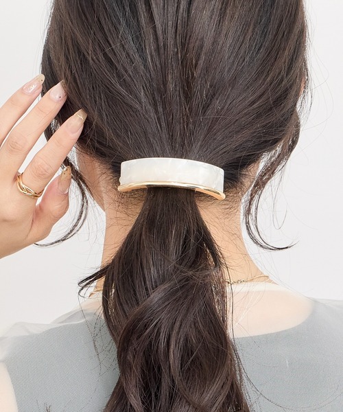 新品未開封完売品　＜LETICIA＞メタル バレッタ LETICIA＞メタル バレッタ