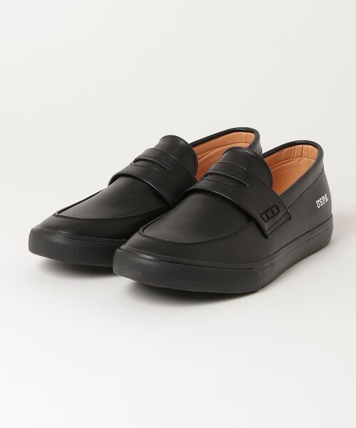 U.S. POLO ASSN.（ユーエスポロアッスン）の「【U.S. POLO ASSN./ユーエスポロアッスン】合皮 ワンポイント コインローファー（ローファー・メンズ・ブラウン/ブラック・25.0cm/25.5cm/26.0cm/26.5cm/27.0cm）」の17枚目の写真