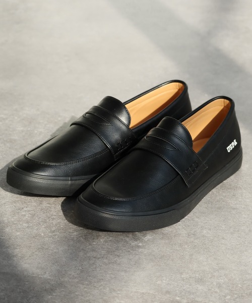 U.S. POLO ASSN.（ユーエスポロアッスン）の「【U.S. POLO ASSN./ユーエスポロアッスン】合皮 ワンポイント コインローファー（ローファー・メンズ・ブラウン/ブラック・25.0cm/25.5cm/26.0cm/26.5cm/27.0cm）」の9枚目の写真