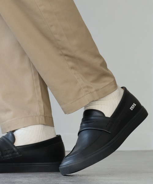 U.S. POLO ASSN.（ユーエスポロアッスン）の「【U.S. POLO ASSN./ユーエスポロアッスン】合皮 ワンポイント コインローファー（ローファー・メンズ・ブラウン/ブラック・25.0cm/25.5cm/26.0cm/26.5cm/27.0cm）」の7枚目の写真