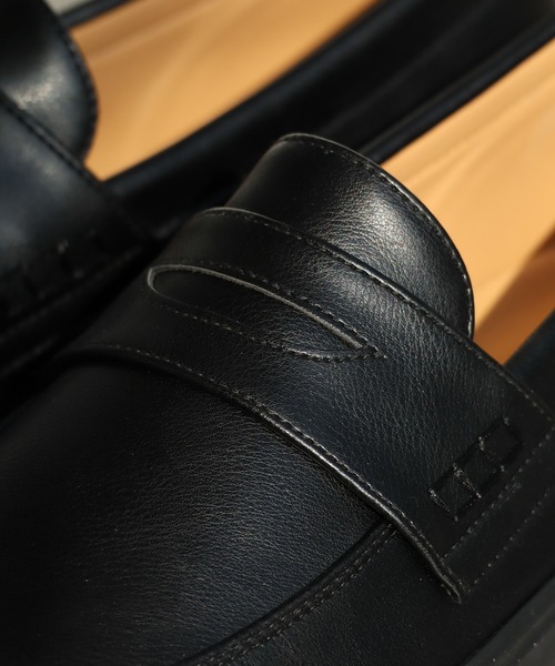 U.S. POLO ASSN.（ユーエスポロアッスン）の「【U.S. POLO ASSN./ユーエスポロアッスン】合皮 ワンポイント コインローファー（ローファー・メンズ・ブラウン/ブラック・25.0cm/25.5cm/26.0cm/26.5cm/27.0cm）」の13枚目の写真