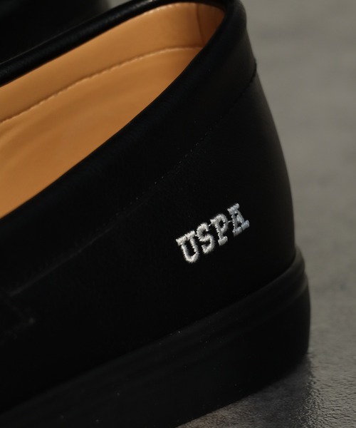 U.S. POLO ASSN.（ユーエスポロアッスン）の「【U.S. POLO ASSN./ユーエスポロアッスン】合皮 ワンポイント コインローファー（ローファー・メンズ・ブラウン/ブラック・25.0cm/25.5cm/26.0cm/26.5cm/27.0cm）」の15枚目の写真