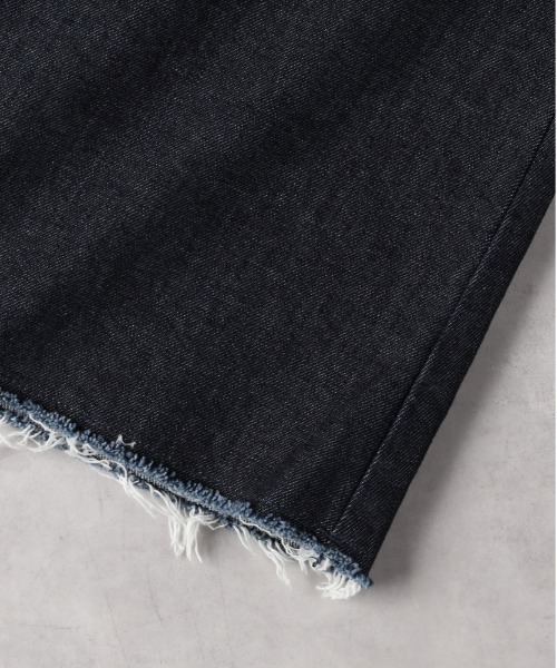 SOMETHING（サムシング）の「【SOMETHING】ベイカースカート（デニムスカート・レディース・ノンウォッシュ・M/L/S）」の3枚目の写真
