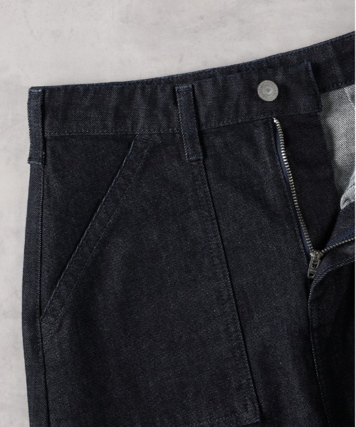 SOMETHING（サムシング）の「【SOMETHING】ベイカースカート（デニムスカート・レディース・ノンウォッシュ・M/L/S）」の7枚目の写真