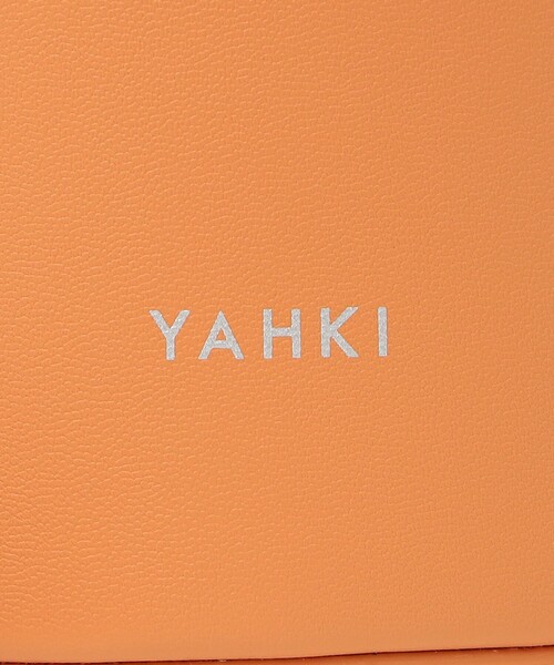 YAHKI（ヤーキ）の「YAHKI: バケツ ショルダー バッグ（ショルダーバッグ・レディース・ブラック/ベージュ系その他/オレンジ・ONE SIZE）」の10枚目の写真