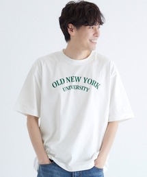 アーチロゴプリントTシャツ