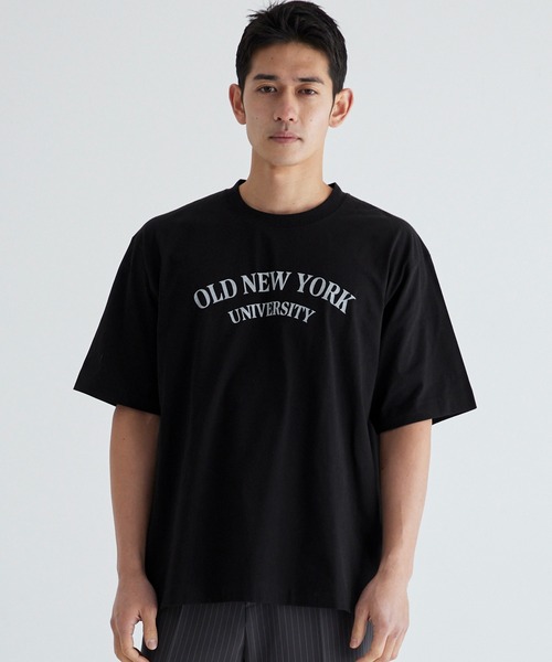 coca(coca)(コカ)の「アーチロゴプリントTシャツ(Tシャツ/カットソー・メンズ・ホワイト/ライトグレー/ブラック/ダークグリーン・M/L/XL)」の3枚目の写真