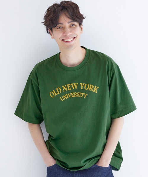 coca(coca)(コカ)の「アーチロゴプリントTシャツ(Tシャツ/カットソー・メンズ・ホワイト/ライトグレー/ブラック/ダークグリーン・M/L/XL)」の4枚目の写真
