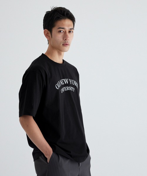 coca(coca)(コカ)の「アーチロゴプリントTシャツ(Tシャツ/カットソー・メンズ・ホワイト/ライトグレー/ブラック/ダークグリーン・M/L/XL)」の6枚目の写真