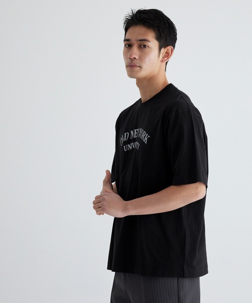 coca(coca)(コカ)の「アーチロゴプリントTシャツ(Tシャツ/カットソー・メンズ・ホワイト/ライトグレー/ブラック/ダークグリーン・M/L/XL)」の8枚目の写真