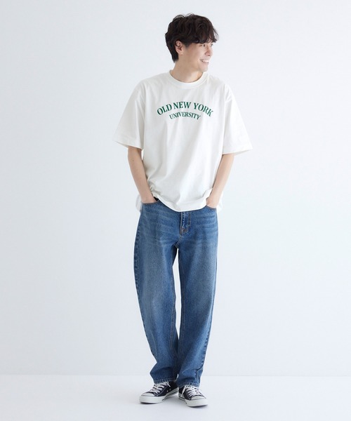 coca(coca)(コカ)の「アーチロゴプリントTシャツ(Tシャツ/カットソー・メンズ・ホワイト/ライトグレー/ブラック/ダークグリーン・M/L/XL)」の9枚目の写真