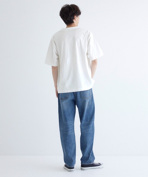 coca(coca)(コカ)の「アーチロゴプリントTシャツ(Tシャツ/カットソー・メンズ・ホワイト/ライトグレー/ブラック/ダークグリーン・M/L/XL)」の11枚目の写真