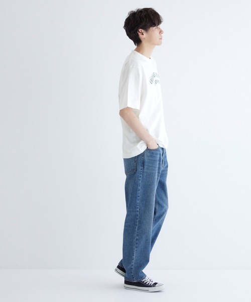 coca(coca)(コカ)の「アーチロゴプリントTシャツ(Tシャツ/カットソー・メンズ・ホワイト/ライトグレー/ブラック/ダークグリーン・M/L/XL)」の12枚目の写真