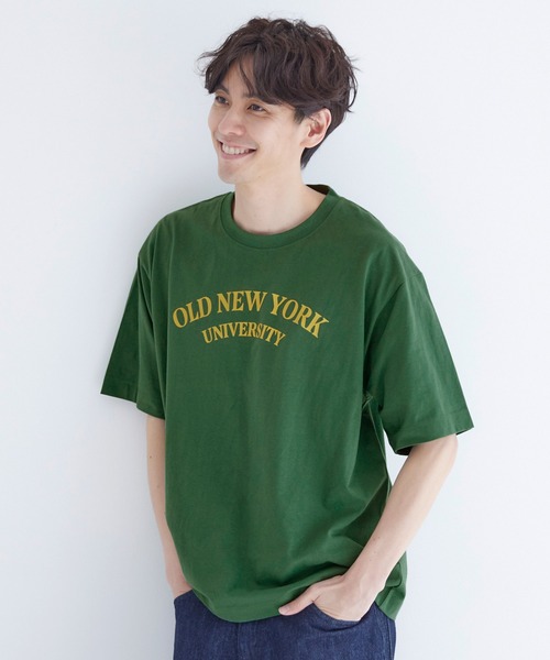 coca(coca)(コカ)の「アーチロゴプリントTシャツ(Tシャツ/カットソー・メンズ・ホワイト/ライトグレー/ブラック/ダークグリーン・M/L/XL)」の13枚目の写真