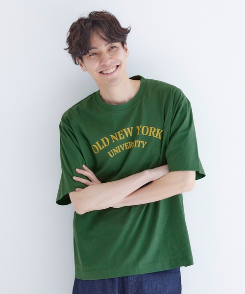coca(coca)(コカ)の「アーチロゴプリントTシャツ(Tシャツ/カットソー・メンズ・ホワイト/ライトグレー/ブラック/ダークグリーン・M/L/XL)」の14枚目の写真