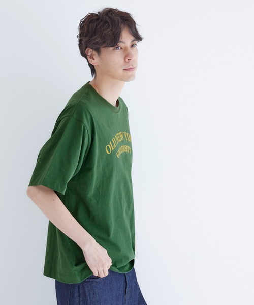 coca(coca)(コカ)の「アーチロゴプリントTシャツ(Tシャツ/カットソー・メンズ・ホワイト/ライトグレー/ブラック/ダークグリーン・M/L/XL)」の15枚目の写真
